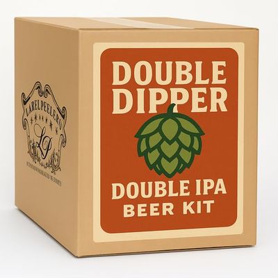 Label Peelers Double Dipper Double IPA Beer Kit - Extract
