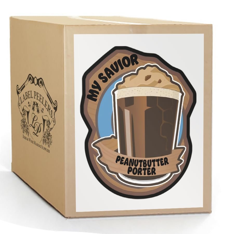 Label Peelers My Savior Peanut Butter Porter Beer Kit - Extract