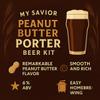 Label Peelers My Savior Peanut Butter Porter Beer Kit - Extract view 4