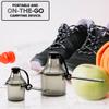 Portable to-Go Scoop, and Funnel System for Pre Workout Supplement Powder, (2 Pack Green) Spill Proof Container and Dispenser, Gym Shaker Bottle Travel Accessory, The Scoopie (1 TBSP - 2 TBSP) view 2