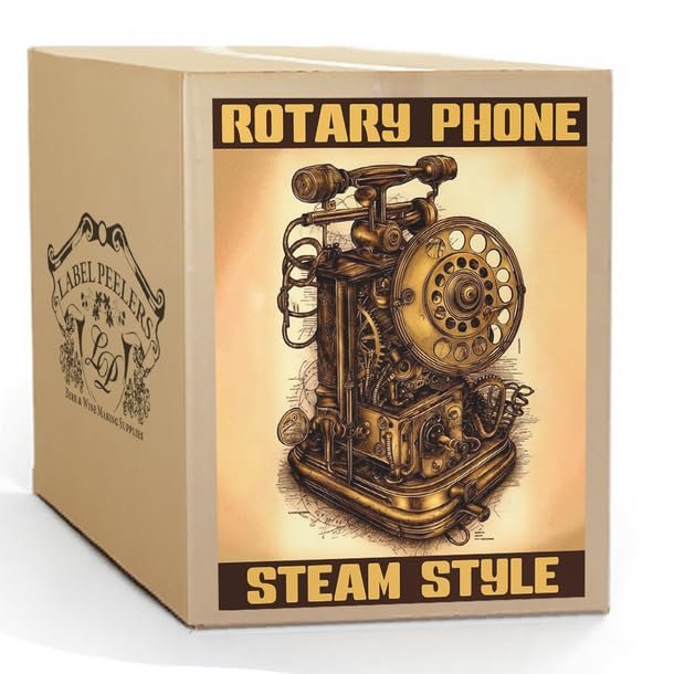Label Peelers Rotary Phone Steam Style Beer Kit