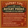 Label Peelers Rotary Phone Steam Style Beer Kit view 3