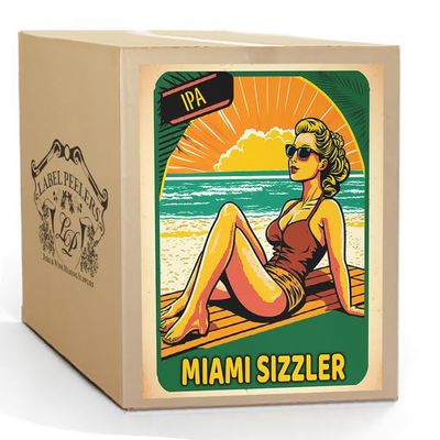 Label Peelers Miami Sizzler IPA Beer Kit