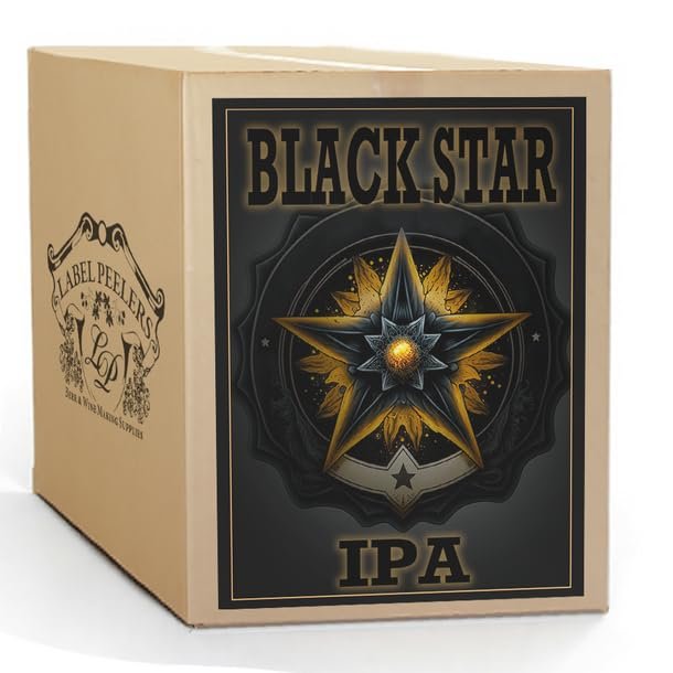 Label Peelers Black Star IPA Beer Kit