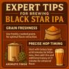 Label Peelers Black Star IPA Beer Kit view 3