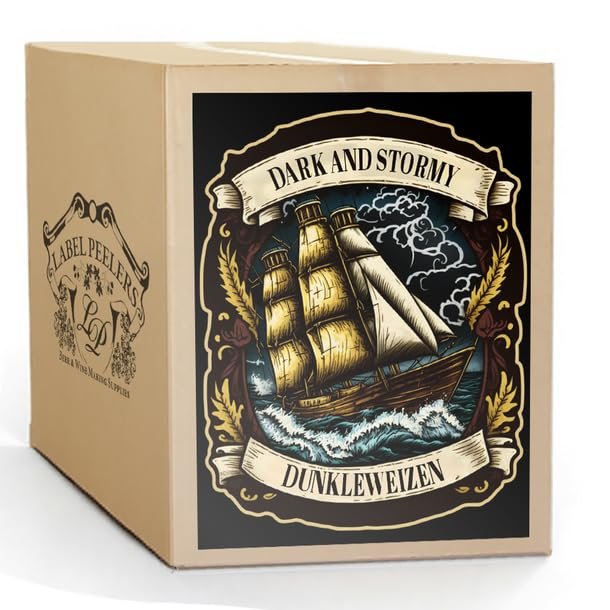 Label Peelers Dark and Stormy Dunkleweizen Beer Kit - Extract