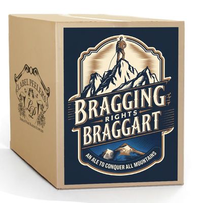 Label Peelers Bragging Rights Braggart IPA Beer Kit