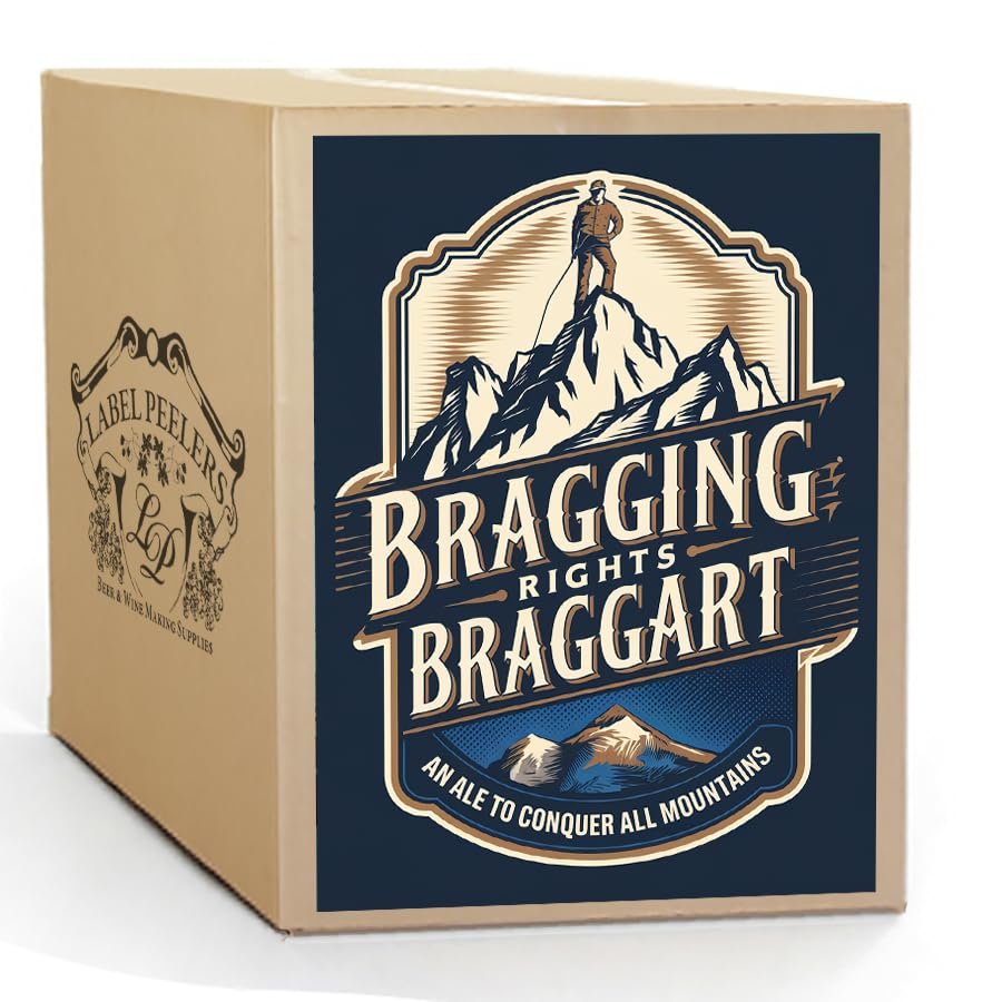 Label Peelers Bragging Rights Braggart IPA Beer Kit