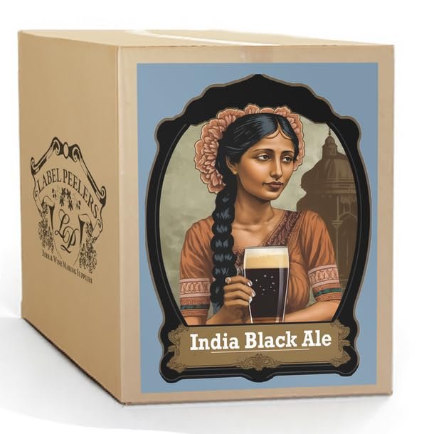 Label Peelers India Black Ale Beer Kit