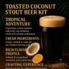 Label Peelers Toasted Coconut Stout Beer Kit - Extract view 4