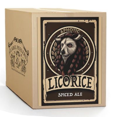 Label Peelers Aphotic Licorice Spiced Ale Beer Kit - Extract