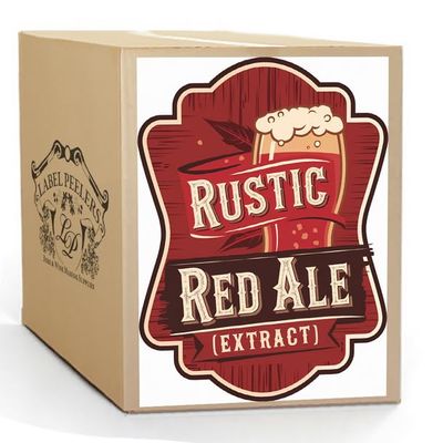 Label Peelers Rustic Red Ale Beer Kit - Extract