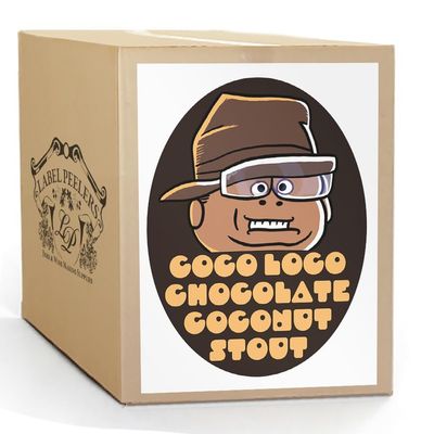 Label Peelers Coco Loco Chocolate Coconut Stout Beer Kit - Extract