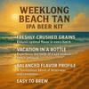Label Peelers Weeklong Beach Tan IPA Beer Kit view 4