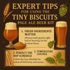 Label Peelers Tiny Biscuits Pale Ale Beer Kit view 3