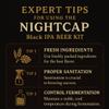 Label Peelers Nightcap Black IPA Beer Kit view 3
