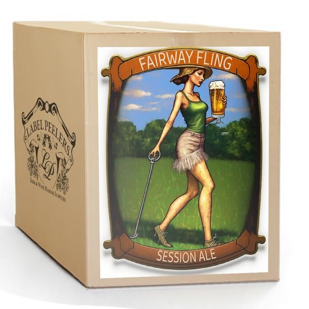 Label Peelers Fairway Fling Session Ale Beer Kit
