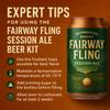Label Peelers Fairway Fling Session Ale Beer Kit view 3