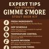 Label Peelers Gimme S'more Stout Beer Kit - Extract view 3