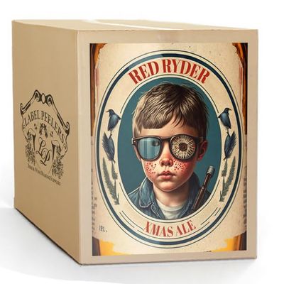 Label Peelers Red Ryder Christmas Ale Beer Kit - Extract