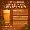 Label Peelers Sunny Slacking Lawn Mower Beer Kit view 3