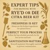 Label Peelers Rye'd or Die Citra Beer Kit view 3