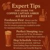 Label Peelers Copper Captain Amber Ale Beer Kit - Extract view 3