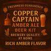 Label Peelers Copper Captain Amber Ale Beer Kit - Extract view 4