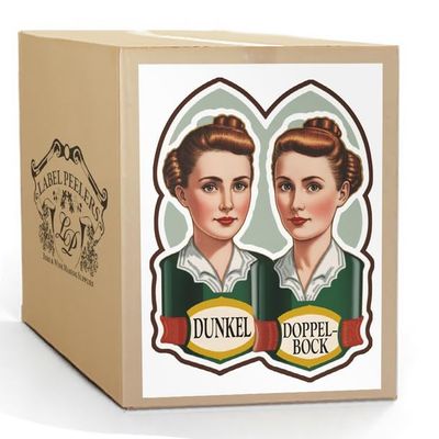 Label Peelers Dunkel Doppelbock Beer Kit