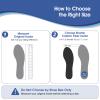1 Pair Carbon Fiber Insole 0.8mm Thin Carbon Fiber Insert for Turf Toe, Foot Fractures, Hallux Rigidus and Limitus Rigid Foot Plate for Alternative to Post-Op Shoe(M 10-10.5 / W 11-11.5 - 275 mm) view 3