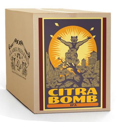 Label Peelers Citra Bomb IPA Beer Kit - Extract