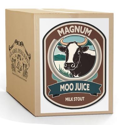 Label Peelers Magnum Moo Juice Milk Stout Beer Kit