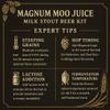 Label Peelers Magnum Moo Juice Milk Stout Beer Kit view 3