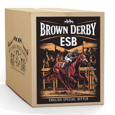 Label Peelers Brown Derby ESB English Brown Ale Beer Kit - Extract
