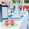 Blue Paper Birthday Plates 16pcs Disposable Dinnerware for First Party view 4