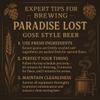 Label Peelers Paradise Lost Gose Style Beer Kit - Extract view 3