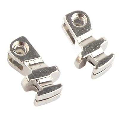 100pcs(50pairs) 3.0x1.0mm 3.0x1.3mm Two Loops Single Hinge for Plastic Frame, Hinge Replacement Glasses Eyewear Accessories(Each Size 25PAIRS)