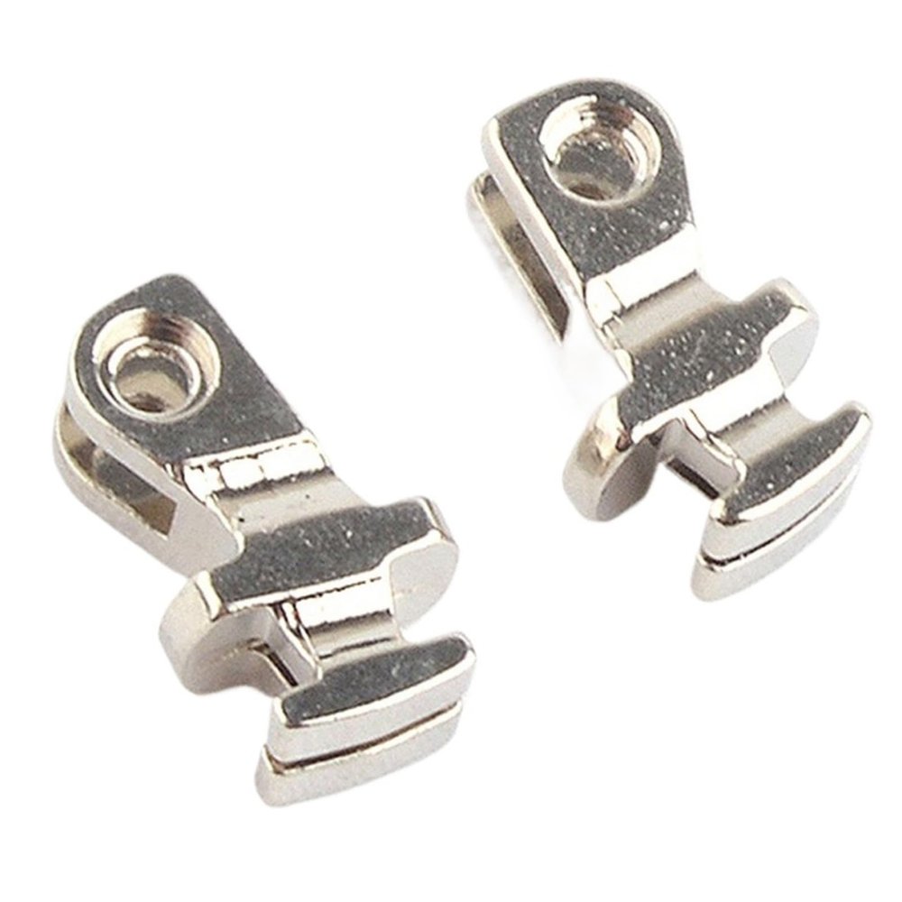 100pcs(50pairs) 3.0x1.0mm 3.0x1.3mm Two Loops Single Hinge for Plastic Frame, Hinge Replacement Glasses Eyewear Accessories(Each Size 25PAIRS)