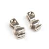 100pcs(50pairs) 3.0x1.0mm 3.0x1.3mm Two Loops Single Hinge for Plastic Frame, Hinge Replacement Glasses Eyewear Accessories(Each Size 25PAIRS) view 4