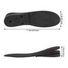 Healvian Unisex Detachable Heel Inserts Height Increase Insoles 2-Layer 4cm Shoe Lifts with Shock Absorption for Sneaker and Casual Shoes, Invisible Elevator Pads for Men and Women US 5-10 view 2