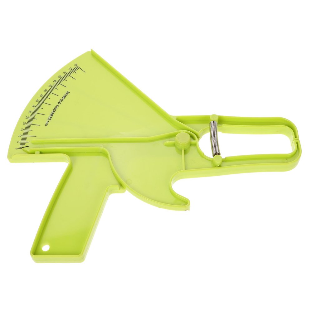 TOYANDONA Body Fat Caliper Measuring Tool Skinfold Caliper for Accurate Body Fat Measurement Fitness Testing Instrument for Men and Women with Green