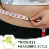 TOYANDONA Body Fat Caliper Measuring Tool Skinfold Caliper for Accurate Body Fat Measurement Fitness Testing Instrument for Men and Women with Green view 3