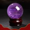 Amethyst Crystal Ball Sphere Balls for and Decorative - Crystals Stones Beginners Gift,80mm view 3