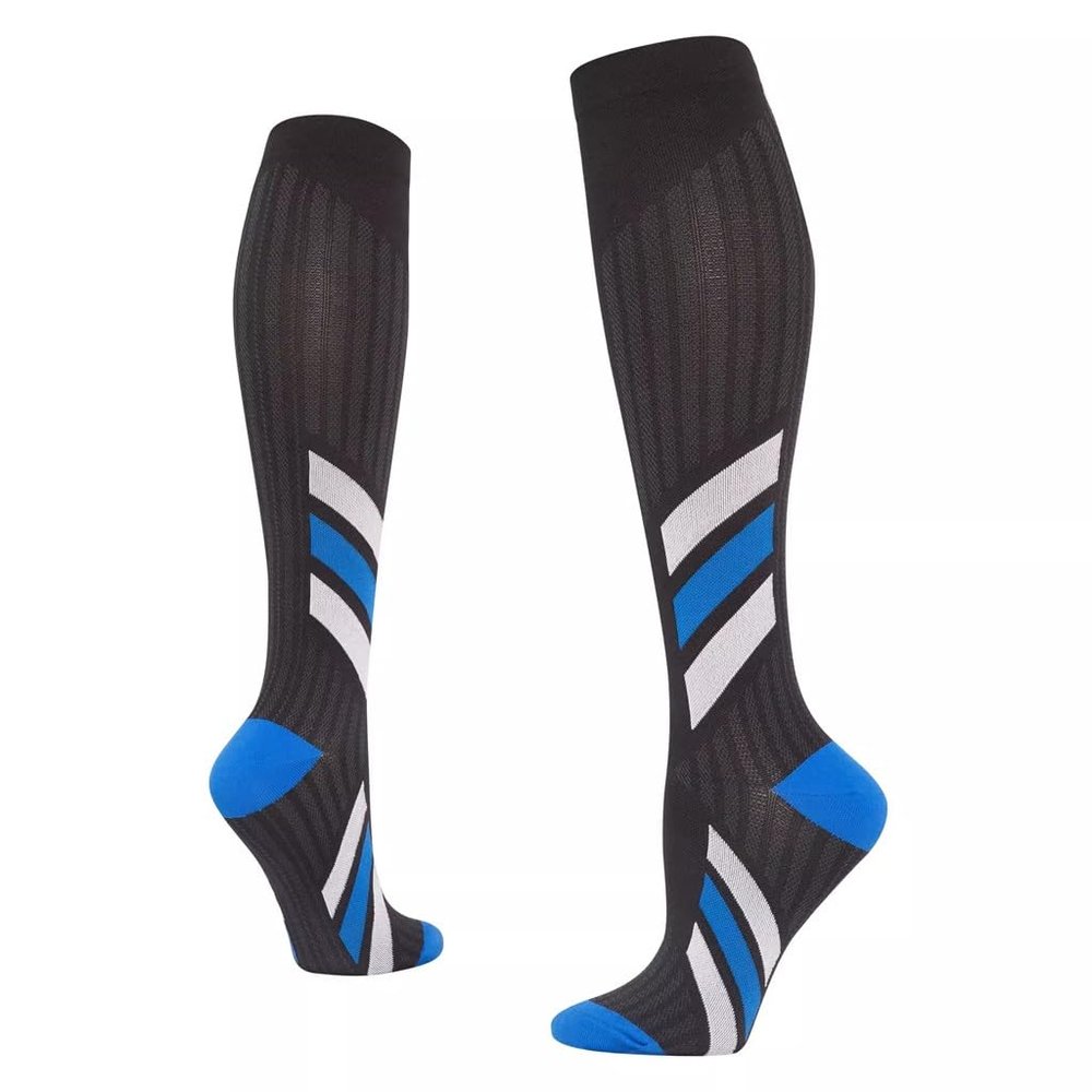 YMGSCC Women's Fitness Running mid-length tube high Barrel calf Compression thin Section men's Sports(E,S/M)