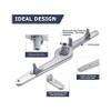 154568002 Dishwasher Lower Spray Arm, Compatible For Electrolux, Compatible For Frigidaire, 154568001 5304517203 AP3958746, EA1524955 1196170 Parts view 4