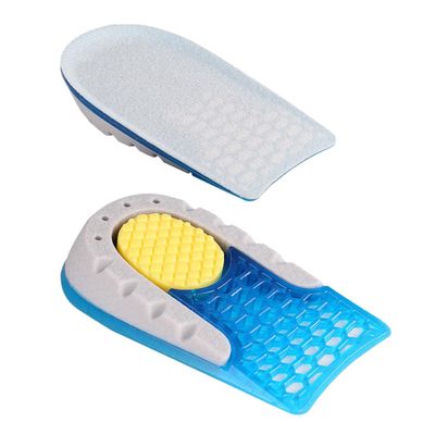 GALPADA Invisible Heightening Shoe Pads Breathable Sweat Absorbing Insoles 3.5cm Heel Lift Inserts for Men and Women Sports Support Pads
