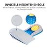 GALPADA Invisible Heightening Shoe Pads Breathable Sweat Absorbing Insoles 3.5cm Heel Lift Inserts for Men and Women Sports Support Pads view 3