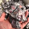 WSLHFEO raw Gemstone Rough Crystal Cinnabar Tumbled Stone Gravel for SaleF view 4