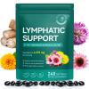 240 Softgels 21-in-1 Liposomal Lymphatic Drainage Supplements, 4275mg Lymph System Support Supplement for Women & Men,Herbal Blend,with Dandelion, Burdock, Echinacea,Rutin, Turmeric,Cleavers & More view 1