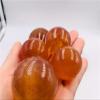 Crystal Glass Ball Lucky Transit CitrineBall, Home Decoration for Divination and Rehabilitation, Happy Fengshui Witch Fortune Teller,citrine-3cm view 4